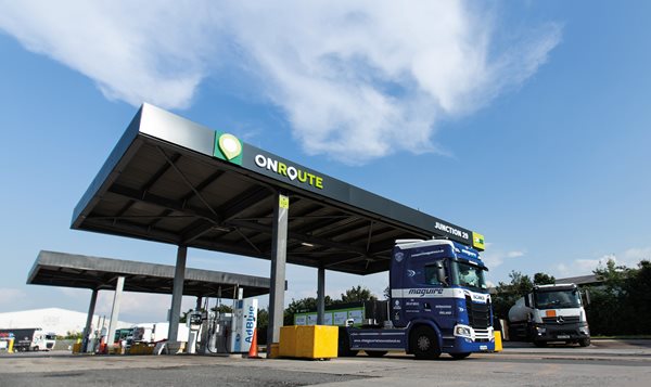 Onroute Truckstop Canopy