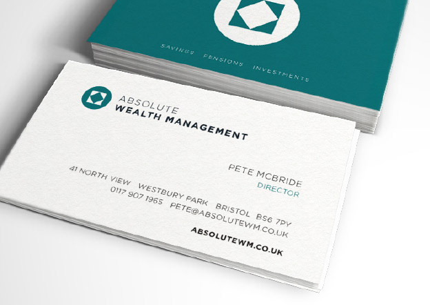 Absolute Wealth Management Business Cards
