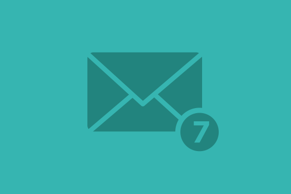 Seven Email Reasons Icon
