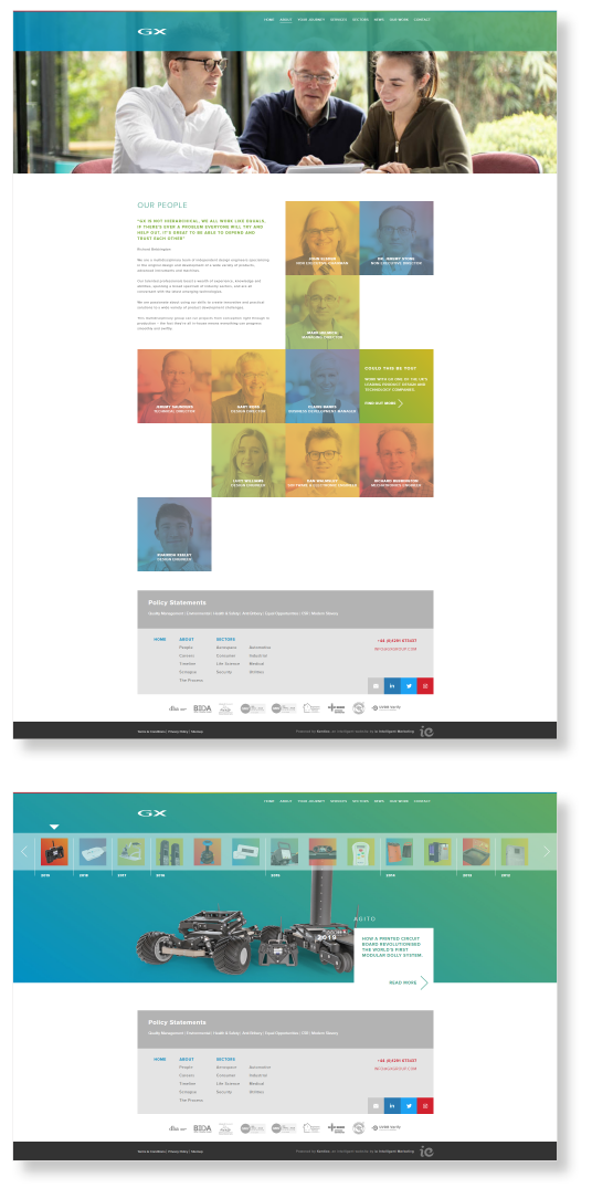 GX Group Website