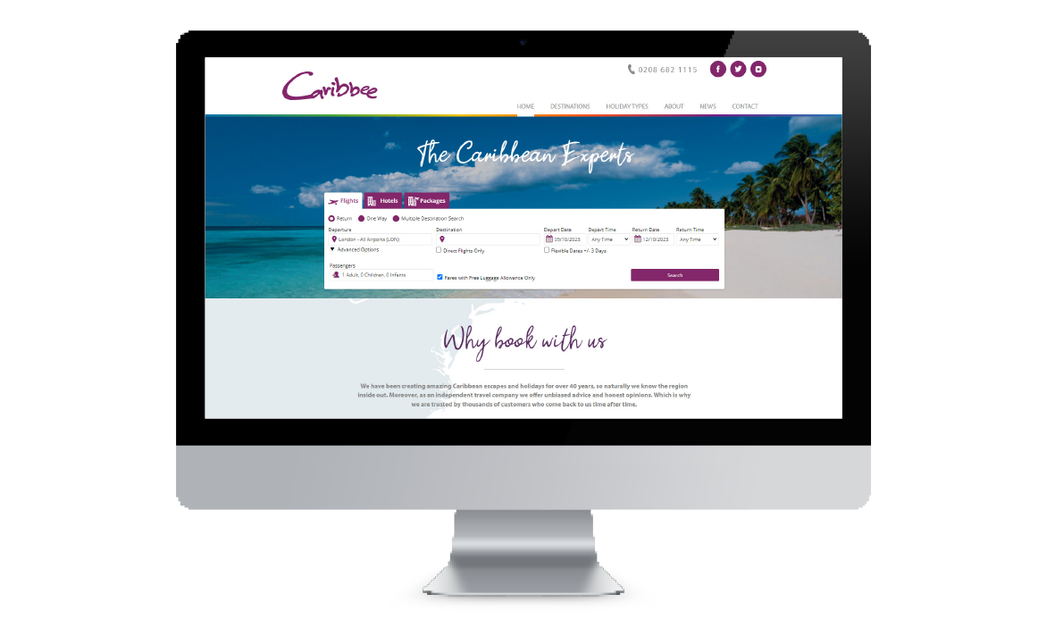 Caribbee Website